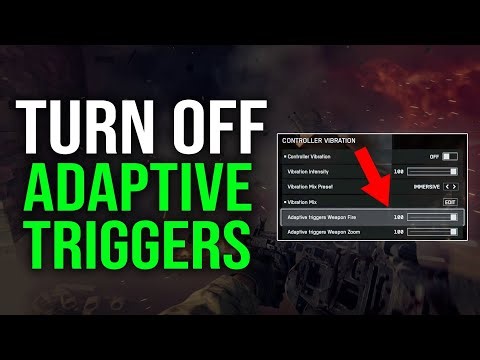 How to TURN OFF Adaptive Triggers Battlefield 6 (EASY)