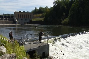Sights and Sounds: Salmon Fishing at Tippy Dam