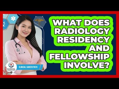 What Does Radiology Residency And Fellowship Involve? - Clinical Career Path