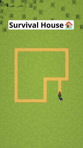 Minecraft easy survival house #minecraft #minecraftbuilding #minecraftbuilds #minecrafttutorial