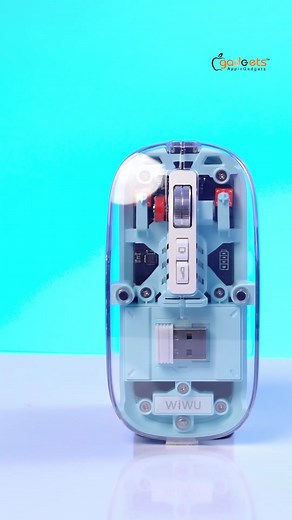 20K views · 158 reactions | WiWU WM105 Crystal Magnetic Wireless Mouse! | Apple Gadgets | Facebook