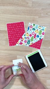118K views · 2.4K reactions | ️ Elevate your cardmaking skills using what you already have! This tutorial shows you how to create stunning designs from leftover papers. Let's craft smart and beautiful together.  Save this post for your next crafting session and tag a friend who loves DIY projects! https://iteachstamping.com/holiday-leftovers-make-these-two-cards-at-one-time/ #diyprojects #craftideas #diycardmaking #cardart #creativereuse | I Teach Stamping | Facebook