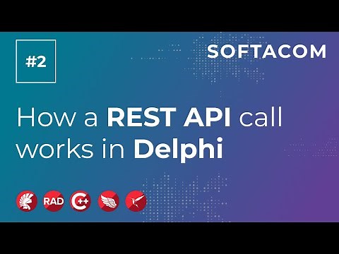 How a REST API call works in Delphi