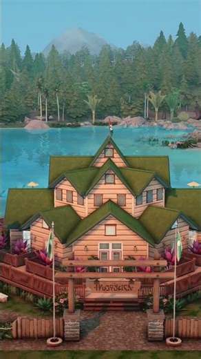 SPIRITUAL RETREAT FOR WELLNESS AND MENTAL HEALTH - THE SIMS 4 - #thesims4 #sims4