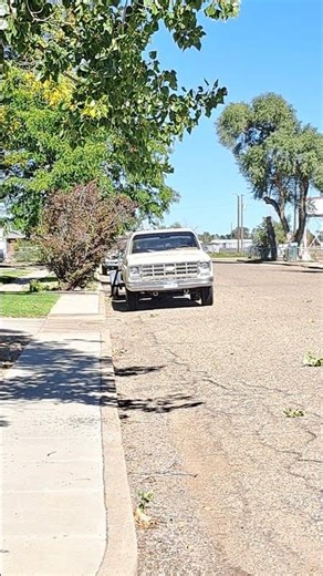 Square body Chevy Truck short bed