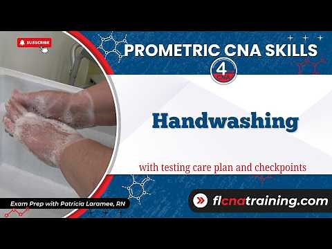 Proper Handwashing Technique | CNA Skills for Prometric Exam 2025