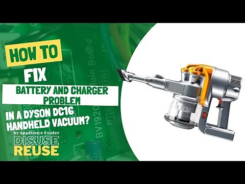 HOW TO FIX DYSON DC16| DYSON DC16 WITH BATTERY PROBLEM| DYSON NOT CHARGING| HOW TO FIX DYSON VACUUM