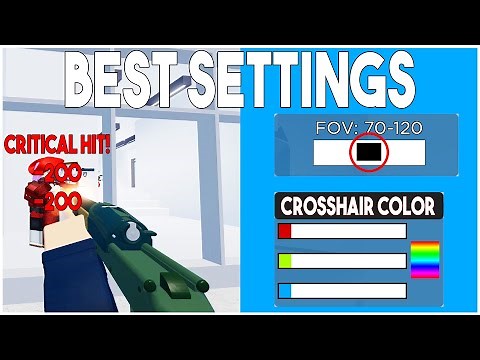 Best Arsenal SETTINGS (Roblox)