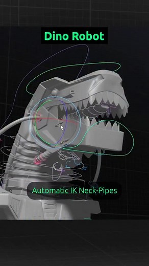 Character Rigging | Animation | CGi on Instagram: "Robotic dinosaur head rig by @vehtor.rigger -------- Follow our community @rigging.pro Our Rigging Course @riginmaya #rigpro #characterrigging #3drig #3drigger #3drigging #rigging3d #mayarigging #characteranimation #3danimation #3dmodeling #3d #cgi #character #3dcharacter #stylizedcharacter #cartoon #autodesk #maya3d #autodeskmaya"