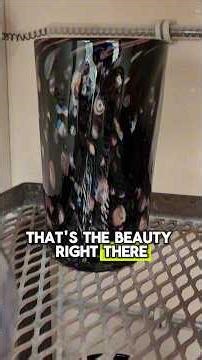 Glass ornaments and cups from our live twitch stream #art