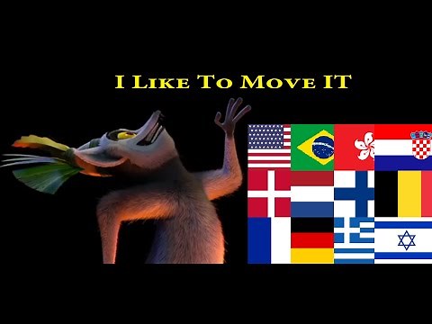 Madagascar - I Like To Move It (Full Song) - Multilanguage (26 Languages)
