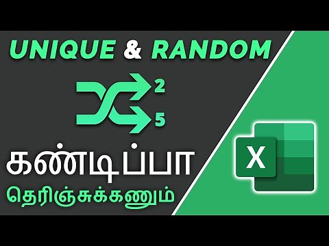 How to generate Random Numbers without Duplicates in Excel