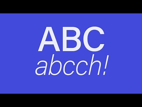 Welsh: Alphabet (updated)