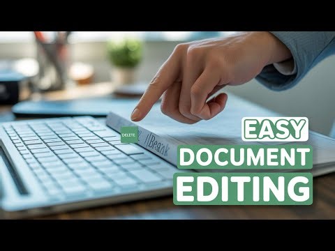 how to remove section break next page in word