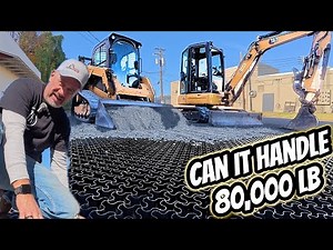 How To Build It - This Gravel GeoCell System Can Hold 80,000 LBS