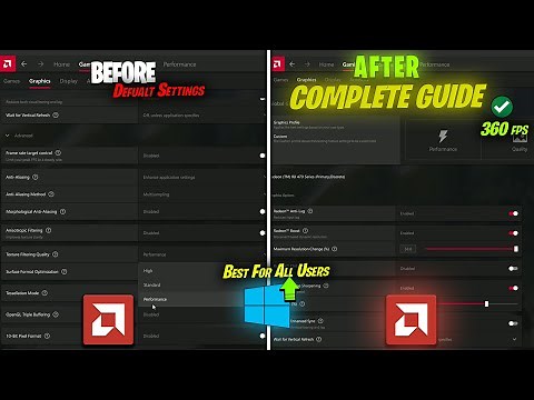 🔧Ultimate AMD Adrenalin ✅ Settings Guide | Maximize Gaming Performance"