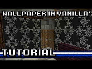 How to Wallpaper your Minecraft House! [Tutorial]