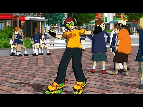 Jet Set Radio - All Character Idle Dances