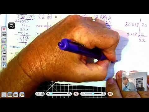 5th grade GO Math Lesson 2.4 "Partial Quotients" pages 75-78