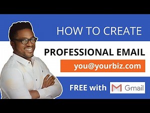 How to Create Business Email for FREE & Send + Receive with GMail