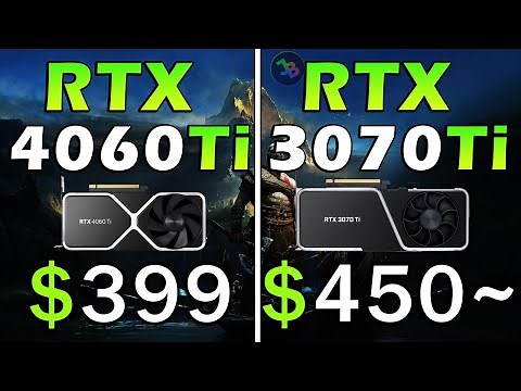 RTX 4060 Ti vs RTX 3070 Ti | REAL Test in 10 Games 1440p | Rasterization, RT, DLSS, Frame Generation