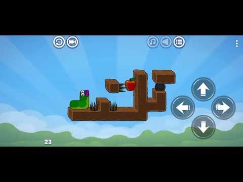LEVEL 23 🐛🍎 Apple Worm Walkthrough 💯🐛🍏 #appleworm #games #walkthrough #MobileGames 