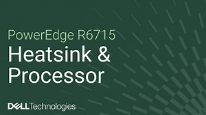 How to replace the heatsink and processor on a PowerEdge R6715
