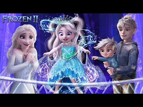Frozen 2: Elsa and Jack's daughter lets it go and get new magic! ✨❄️ Transformation | Alice Edit!