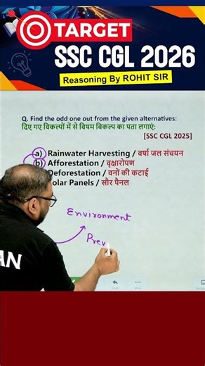 🔥WORD CLASSIFICATION | SSC EXAMS 2026 | REASONING BY ROHIT SIR #ssc #ssccgl #radianmensa