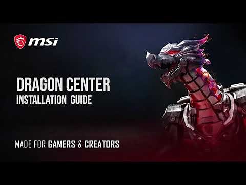 MSI® HOW-TO install Dragon Center (v2)