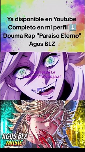 Douma Rap (Kimetsu No Yaiba) Paraíso Eterno #demonslayer #kimetsunoyaiba #rap #douma