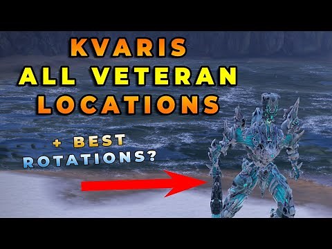 [PSO2:NGS] ALL Kvaris Veteran Locations