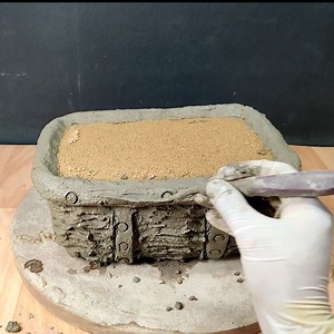 4.2M views · 10K reactions | Table top waterfall fountain water fountain using cement and sand mixture | M Craft | Facebook