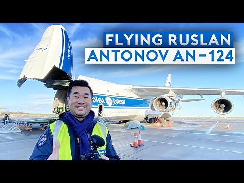 Incredible Flight on Antonov AN-124 Cargo Transporter