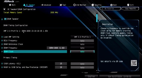 ASRock Z390 Extreme4 BIOS overview