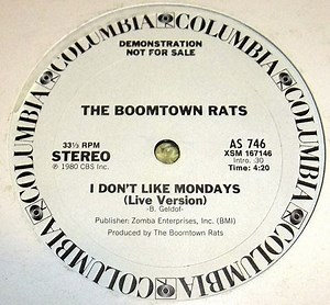 The Boomtown Rats - I Don't Like Mondays (Live Version)