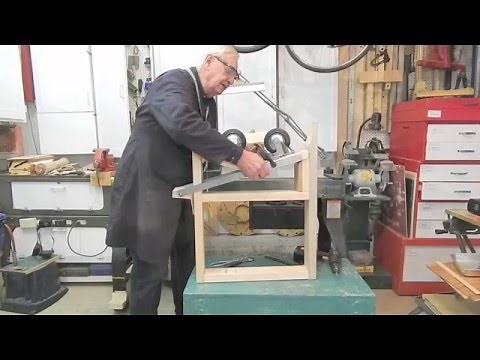 Retracting Casters No 4 Workbench