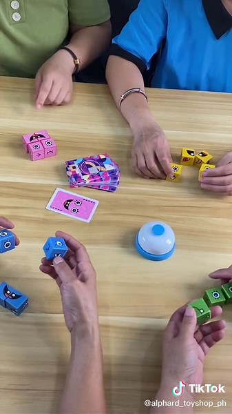 Expression Puzzle Building Blocks for Family Fun