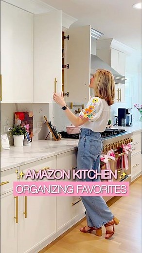 ✨ Kitchen Makeover Magic: Fun & Easy Hacks to Organize Your Cabinets & Drawers! 🥳