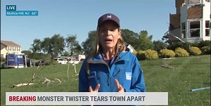 47K views · 562 reactions | Severe weather from #Ida swept through the Northeast last night, causing not only widespread flooding but also multiple reported tornadoes. Jen Carfagno shows a damaged home in New Jersey. | The Weather Channel | Facebook