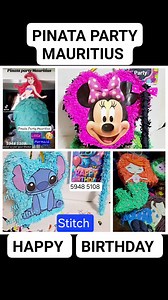Pinata Party is a must for birthday party TRENDY & FUN ORDER AS PER YOUR THEME ON 5948 5108 | Pinata Party Mauritius | Facebook