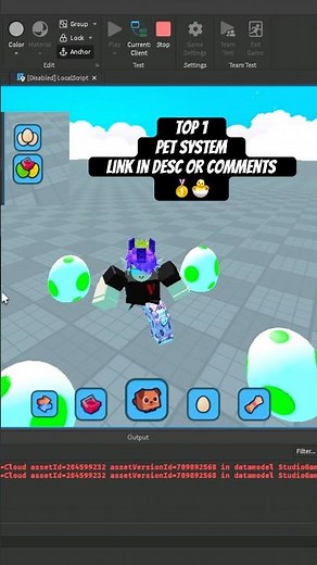 Pet System v.2.0 (Pet Simulator X) - Roblox Studio BETA
