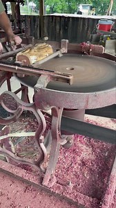 12M views · 69K reactions | You want a sample of a cedar shingle, then head on over to the shingle mill building. The smell of cedar is all around. | Ohio Valley Antique Machinery Show | Facebook