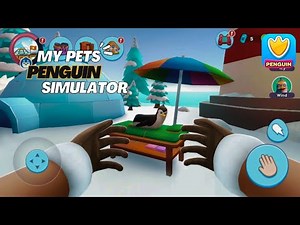 My Pets Penguin Simulator game play new update