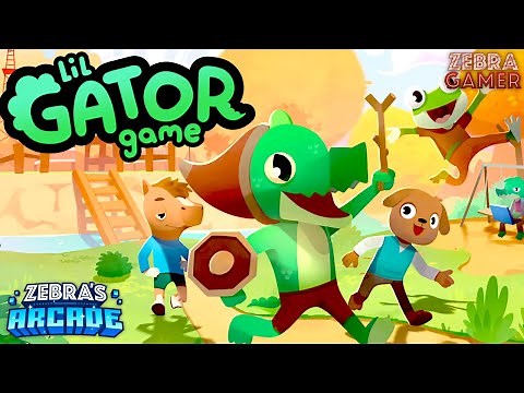 Lil Gator Game Gameplay - Zebra's Arcade!