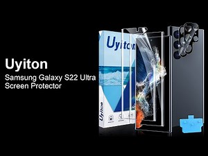 Installation Video for Samsung Galaxy S22 Ultra TPU Screen Protector
