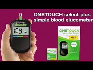OneTouch Select Plus Simple blood Glucometer unboxing / how to use glucometer testing