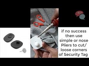 How to Quick and safely Remove a Security Tag from Cloth