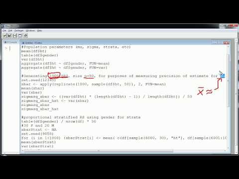 Stratified Sampling in R (part 2)