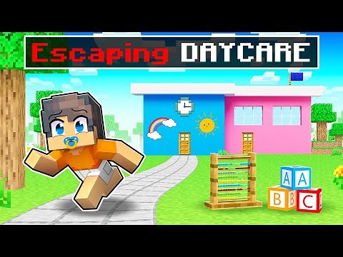 Escaping BABY DAYCARE in Minecraft